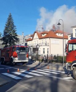 Pożar w Koszalinie. Ewakuacja 10 osób z budynku przedszkola