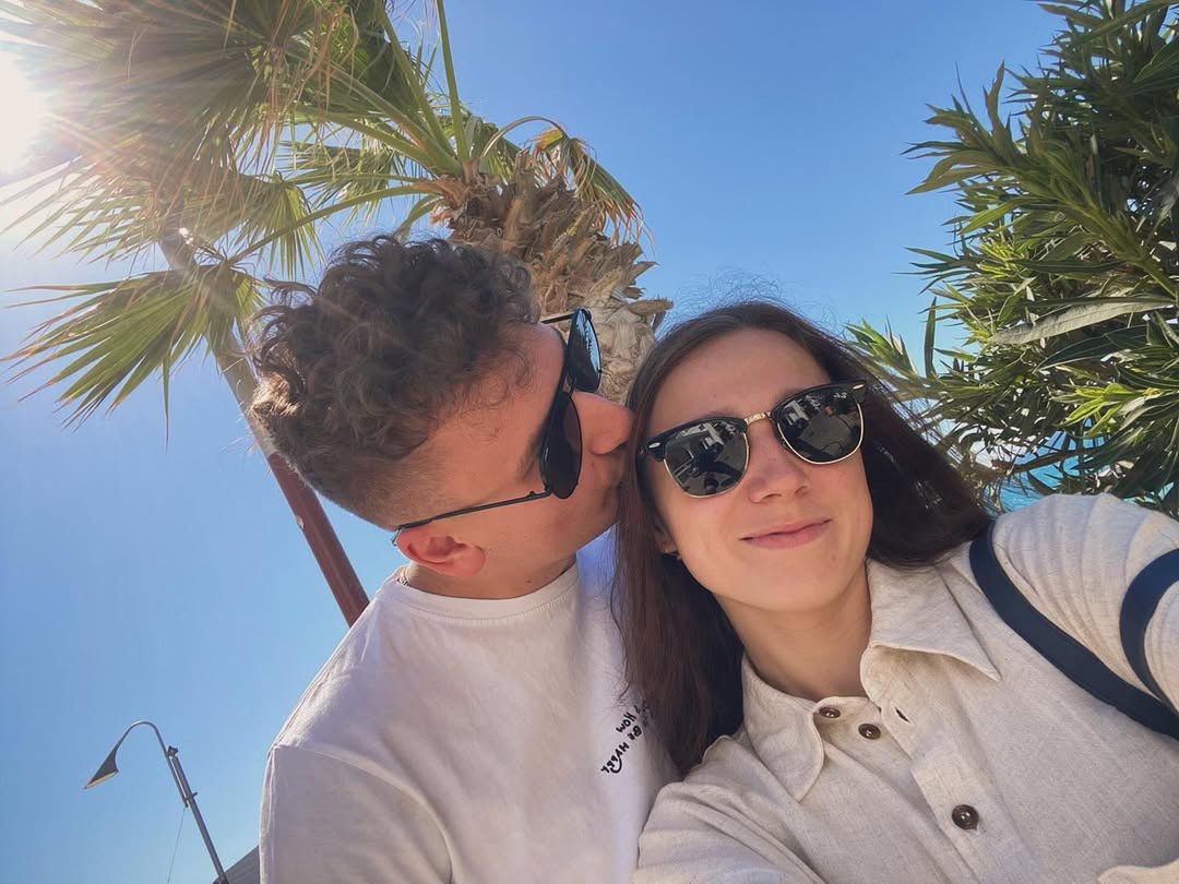 Anna Twardosz z ukochanym