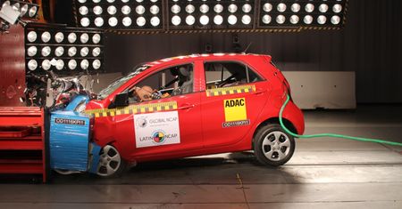 Kia Picanto i Peugeot 208 mało bezpieczne w Ameryce Południowej