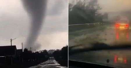 Zaczęło się w niedzielę po godzinie 20. Media obiegły nagrania z Rosji