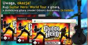 Kup Guitar Hero: World Tour z gitarą, dostań drugą za darmo