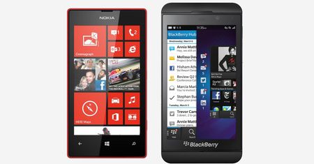 Windows Phone zyskuje na porażce BlackBerry 10