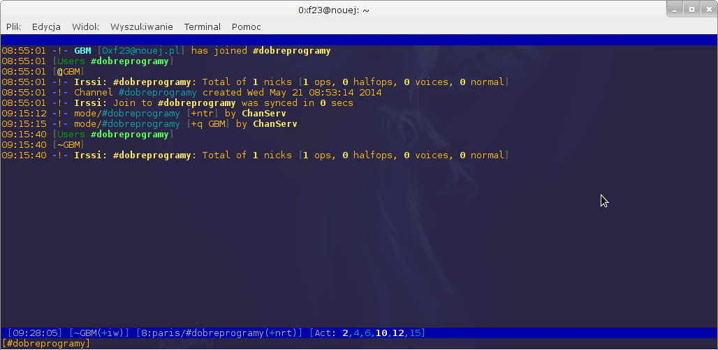 #dobreprogramy - portalowy kanał na IRC-u
