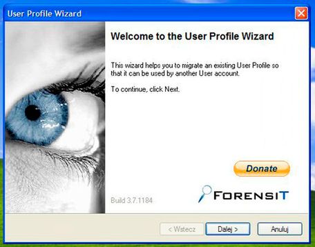 ProfWiz - szybkie przenoszenie profili w Windows - ProfWiz