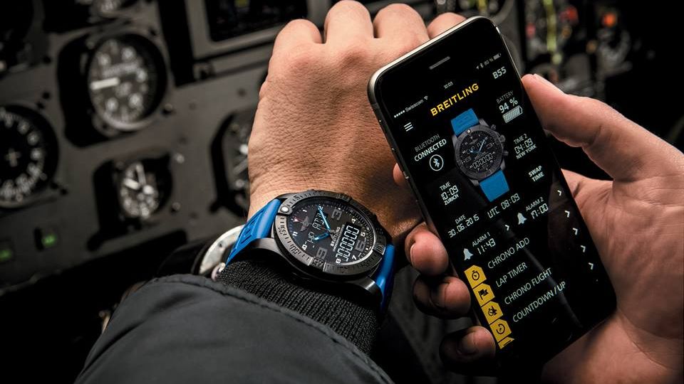 Breitling Exospace B55 to luksusowy zegarek z funkcjami smart 1