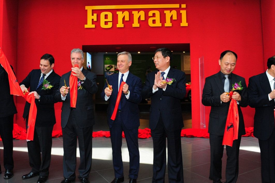 Otwarcie Ferrari Myth Exhibition