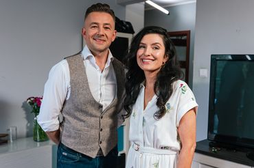 Jacek Mędrala i Marika Jóźwiak, fot. Polsat