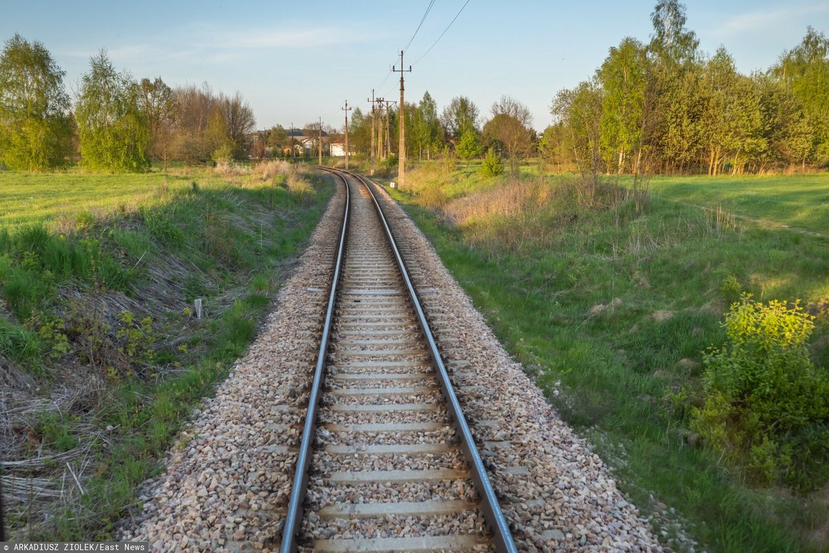 Mała dziewczynka błąkała się przy torach