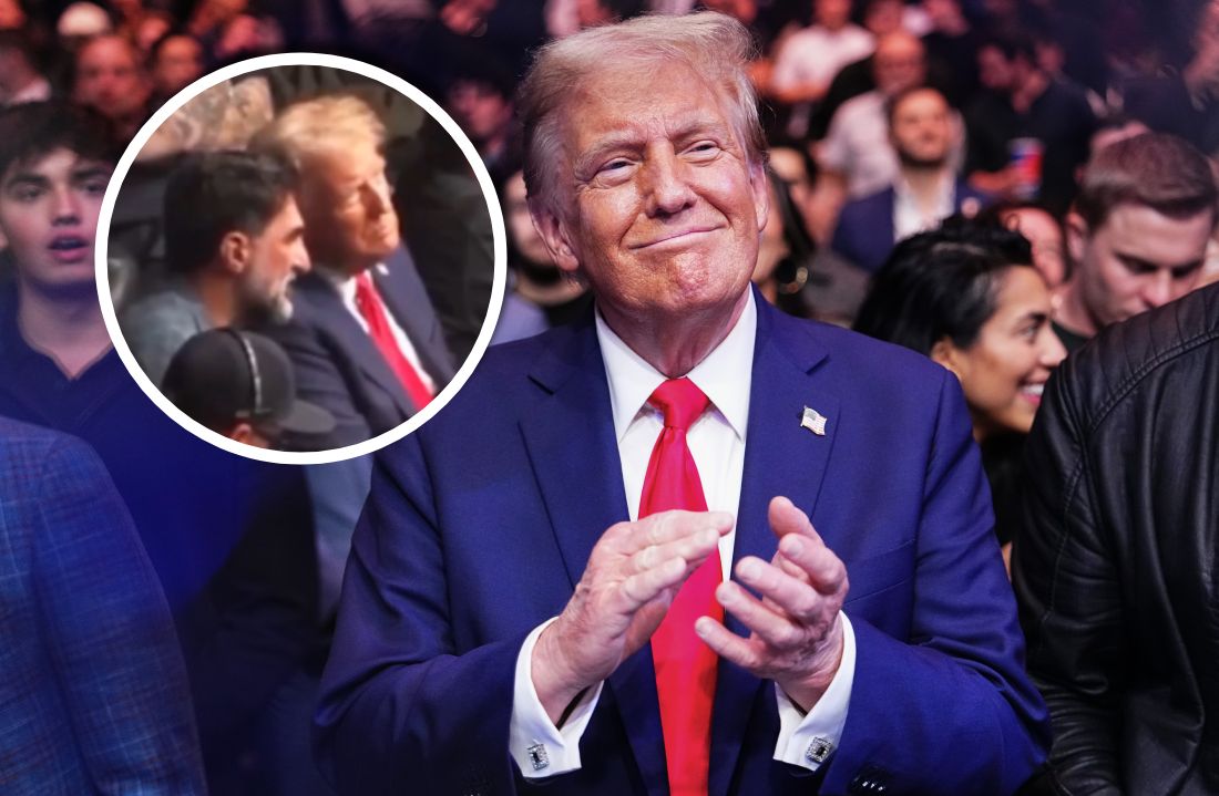 Donald Trump and Yasir Al-Rumayyan