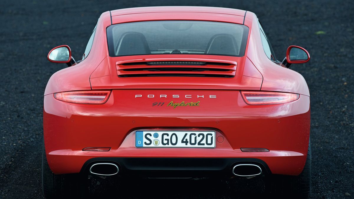 Hybrydowe Porsche 911 w przyszłości? 1