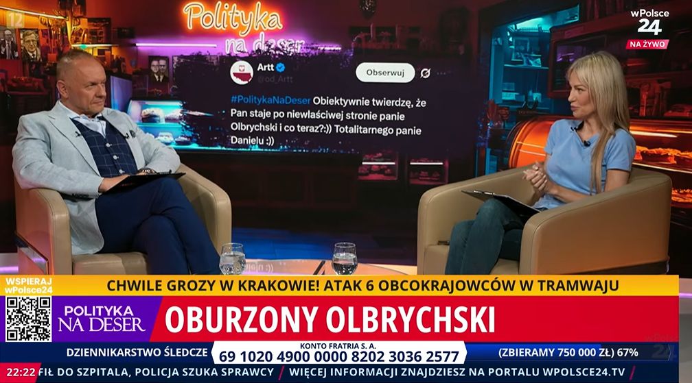 Screen z programu "Polityka na deser"