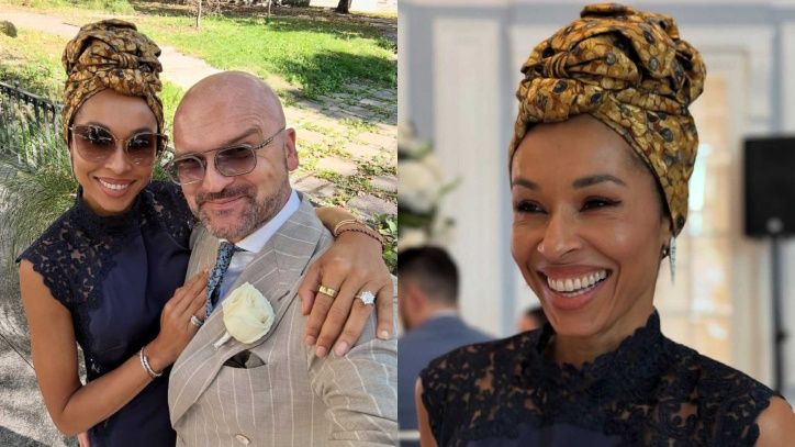 Omenaa Mensah i Rafał Brzoska balują na weselu przyjaciół