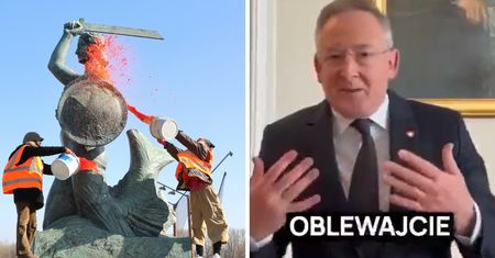 Sienkiewicz potępił za "barbarzyństwo". "Oblewajcie mnie"