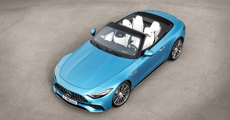 Mercedes-AMG SL 43 ma cztery cylindry i elektryczne turbo. Jednych oburzy, innych ucieszy