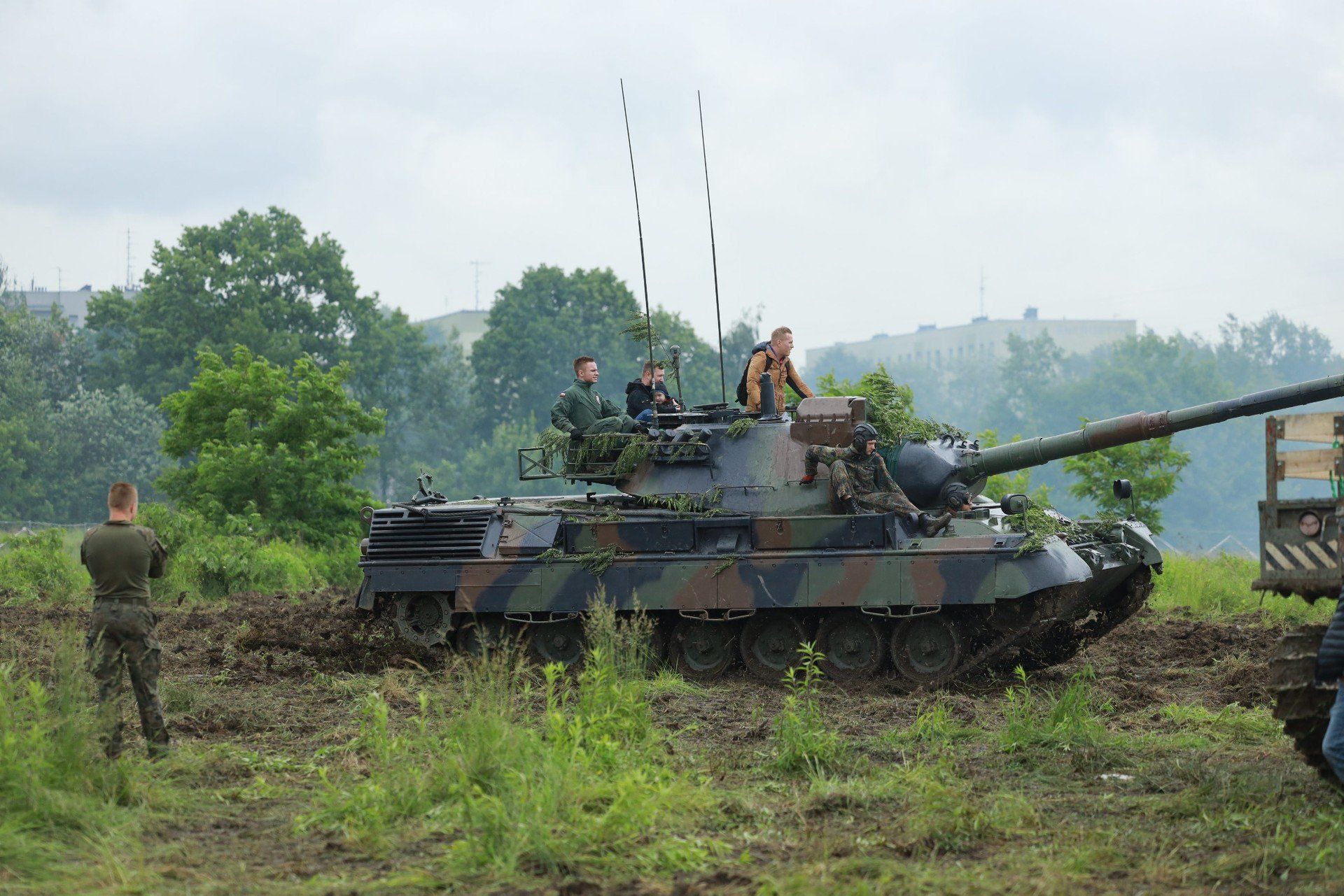 Śląskie manewry militarne w Bytomiu