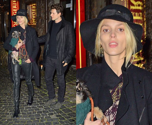 Anja Rubik BEZ MAKIJAŻU na zakupach! (FOTO)