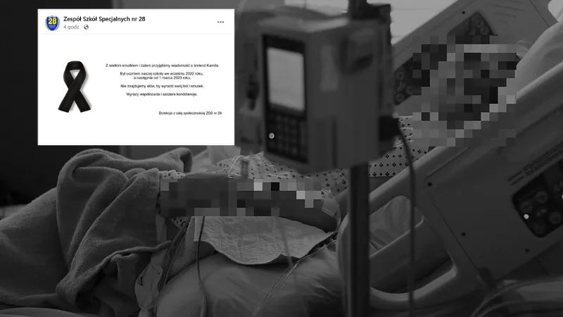 Nie żyje Kamil z Częstochowy. Szkoła żegna chłopca