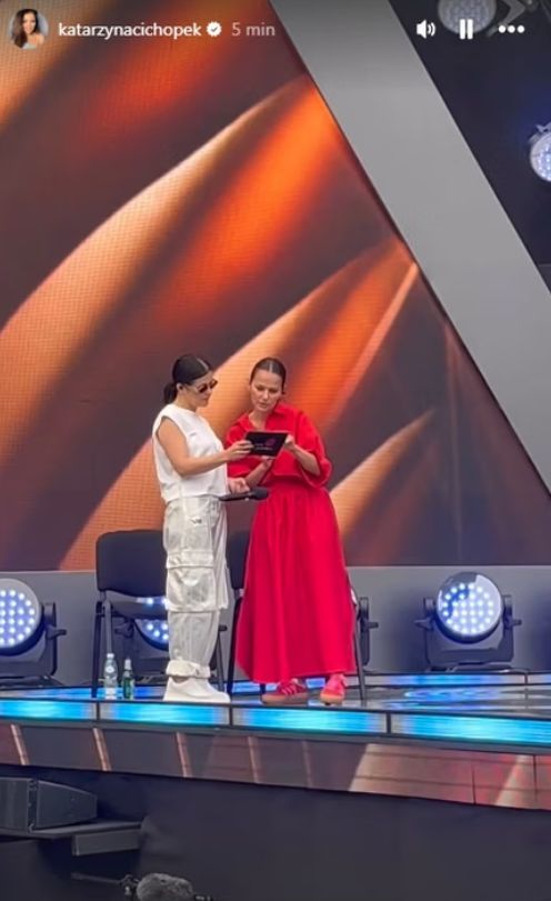 Katarzyna Cichopek nadaje z Sopotu u boku Ibisza i Sykut-Jeżyny 