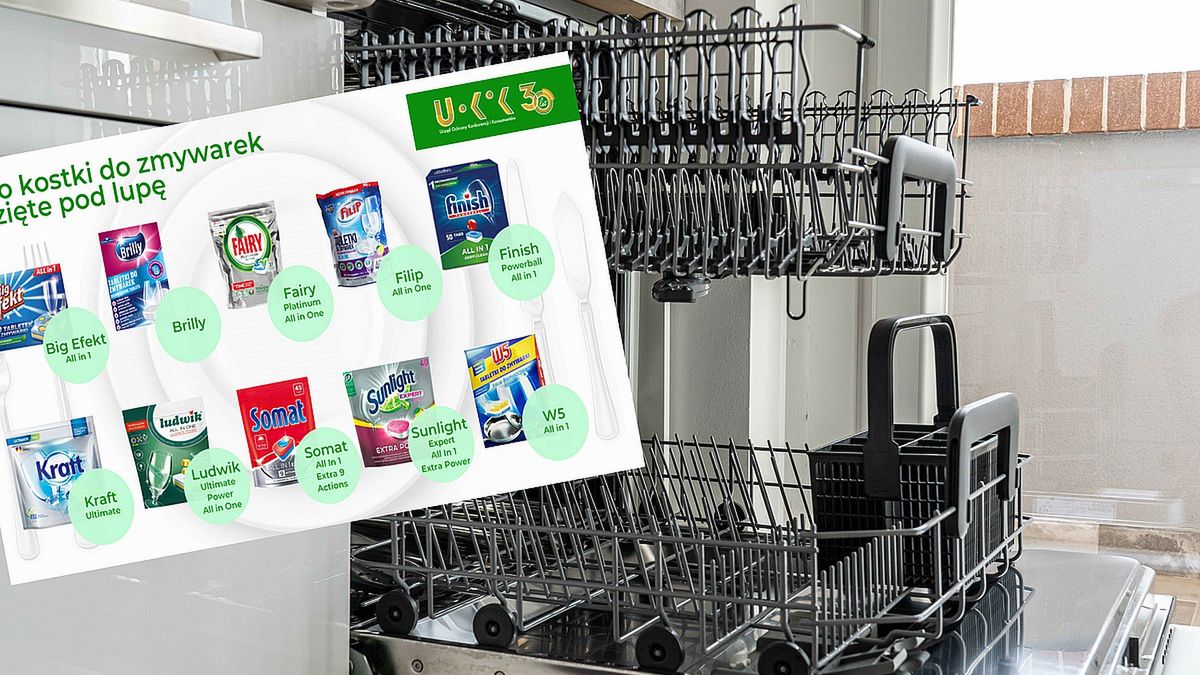 Testowanie tabletek do zmywarek wywołało burzę.