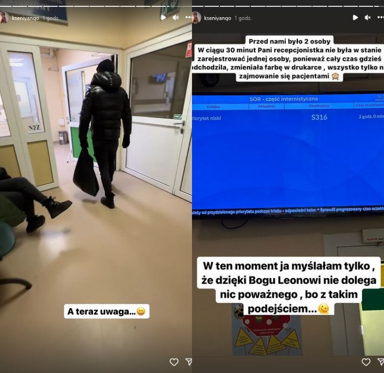 Leon Myszkowski trafił na SOR. Jego ukochana żali się na szpitalną obsługę