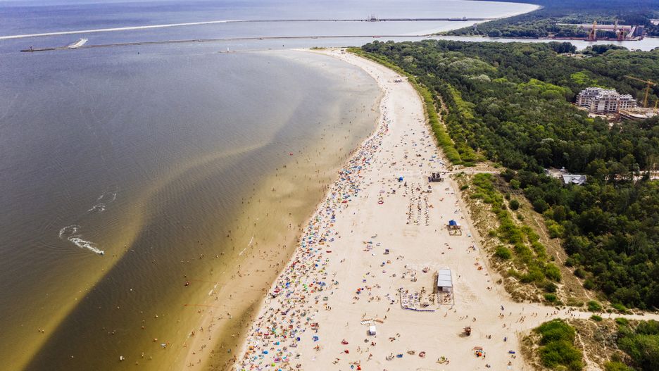 plaża, świnoujście