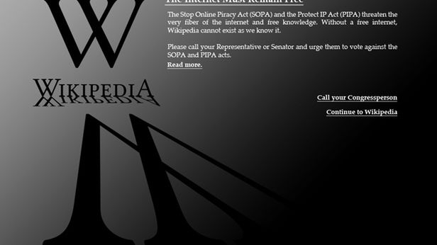 Ruch na Wikipedii wzrósł podczas blackoutu 1