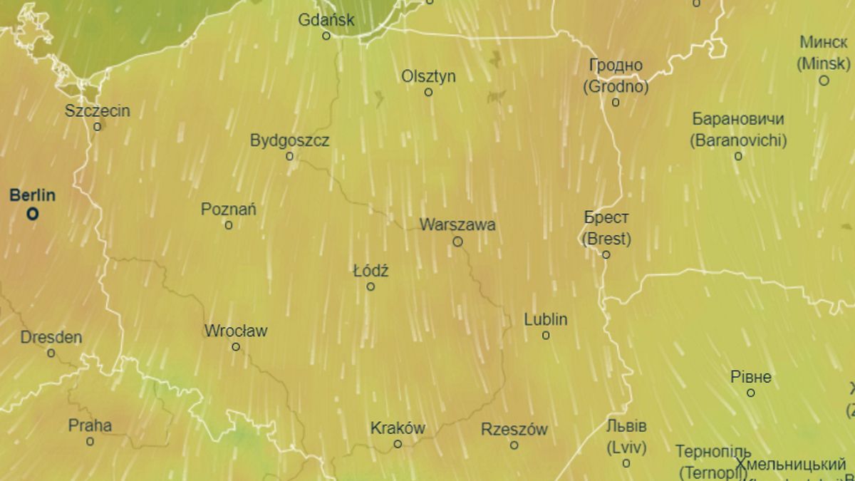 W piątek 29 maja możemy spodziewać się opadów, a nawet burz