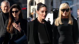 Pogrzeb Valentino: Anne Hathaway ze łzami w oczach, Donatella Versace, Anna Wintour i inni (ZDJĘCIA)