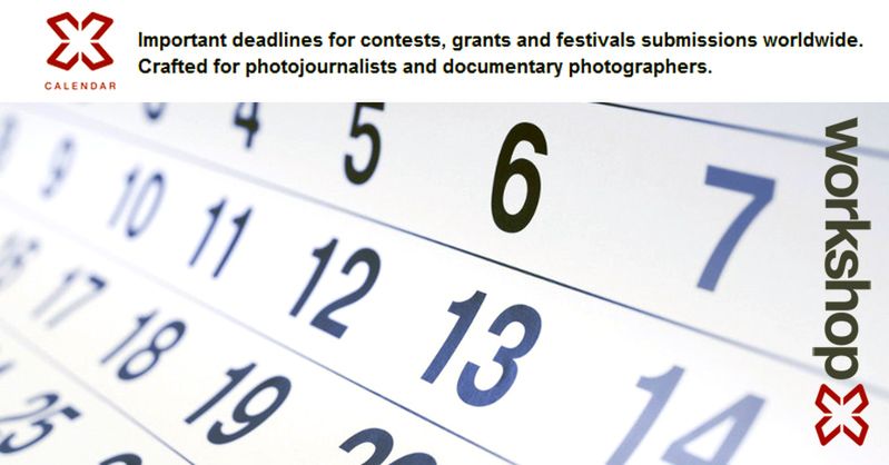 Kalendarz workshopx: terminy zgłoszeń wybranych konkursów fotografii dokumentalnej, 15.11. - 15.12.2015