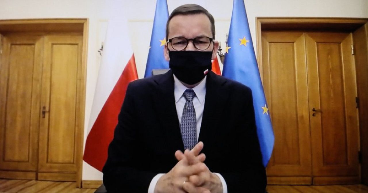 Koronawirus w Polsce. Premier Mateusz Morawiecki ogłasza nowe obostrzenia