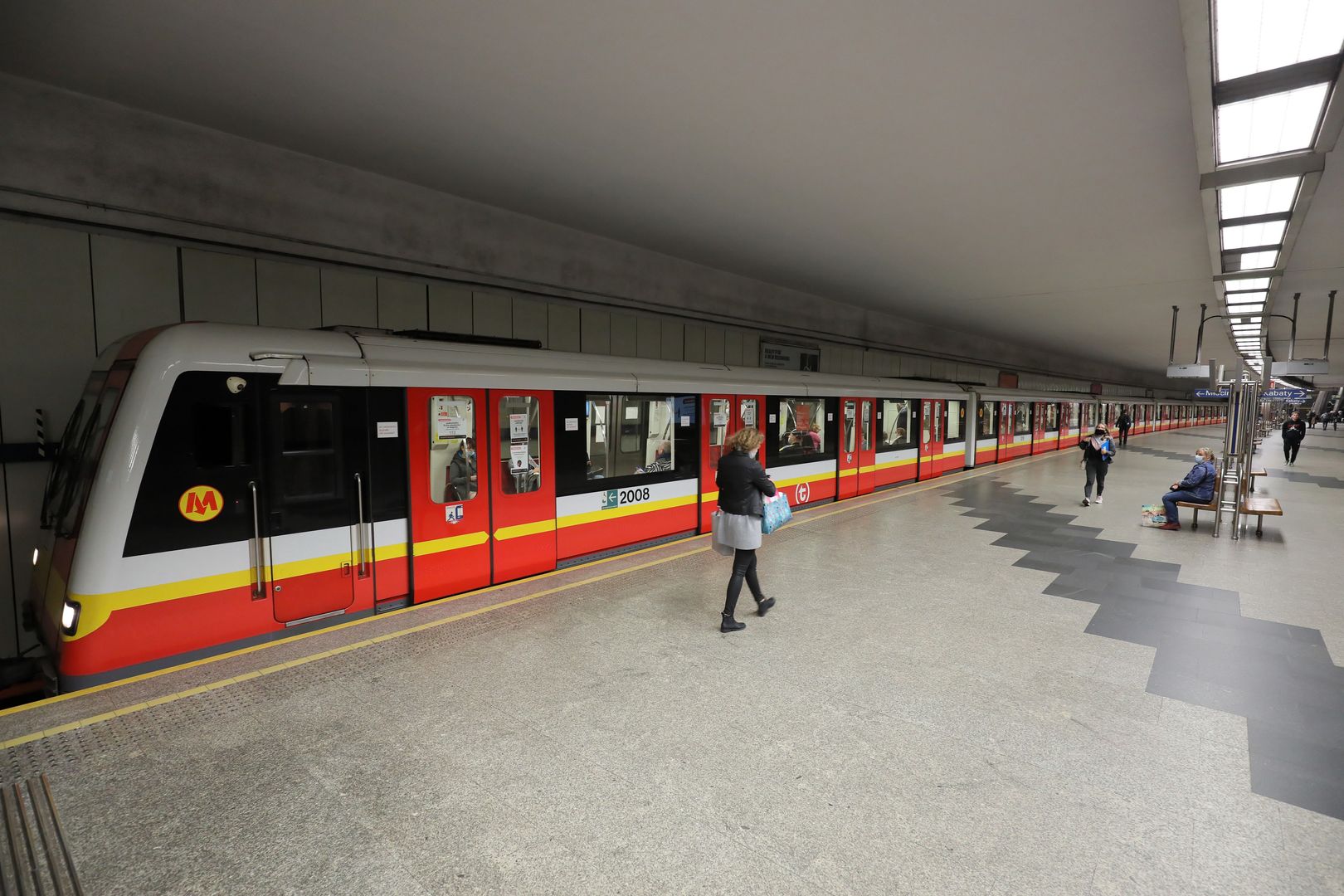 Warszawa. Na stacji metra Imielin doszło do wypadku