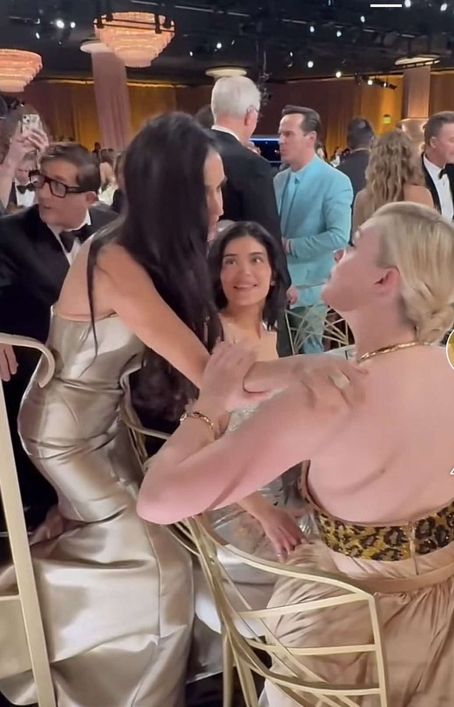 Demi Moore kompletnie ZIGNOROWAŁA Kylie Jenner