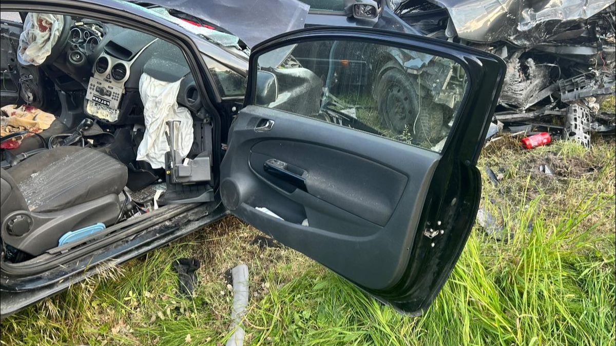 Do wypadku doszło na łuku drogi, gdy kierowca podjął manewr wypr