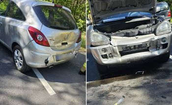 Wypadek koło Gorzowa. Hyundai zderzył się z oplem