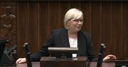 Przyłębska w Sejmie. Nagle zaczęła mówić o gotowaniu
