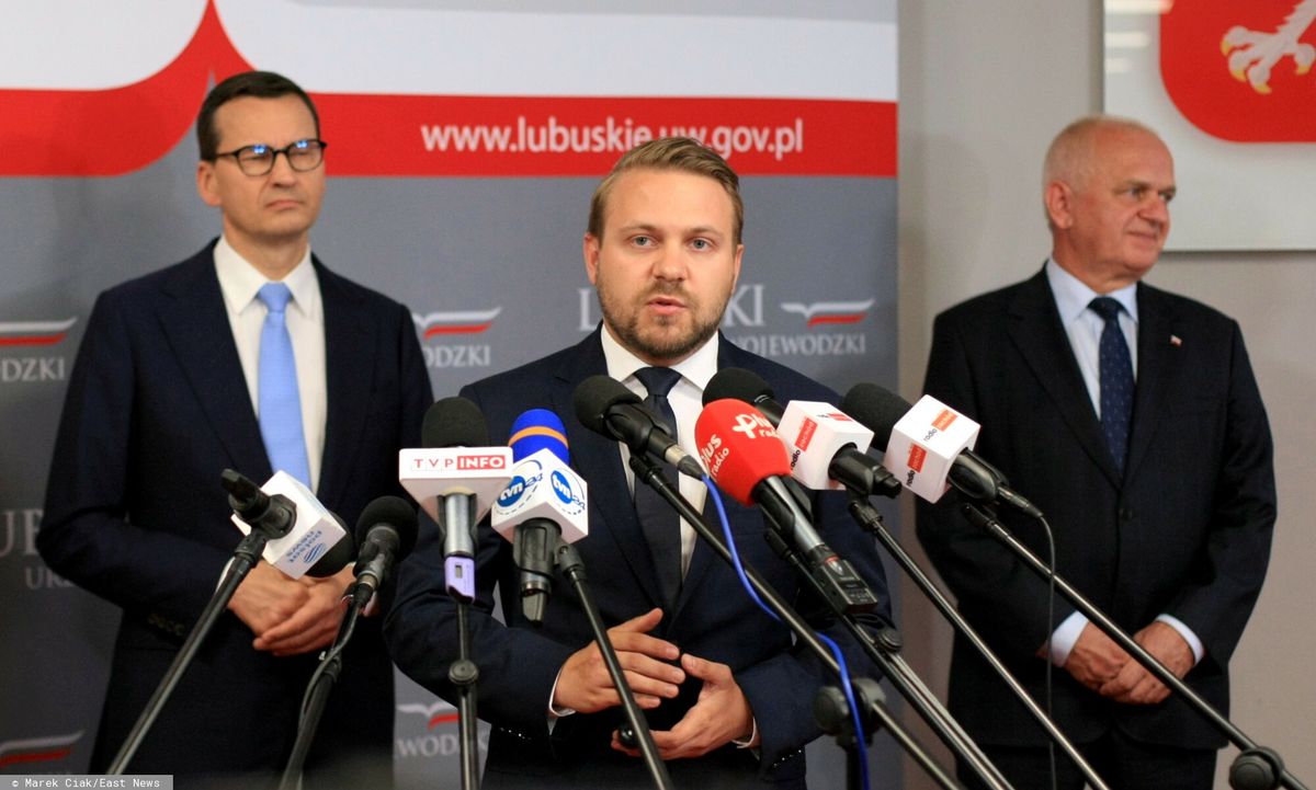 Jacek Ozdoba i Mateusz Morawiecki