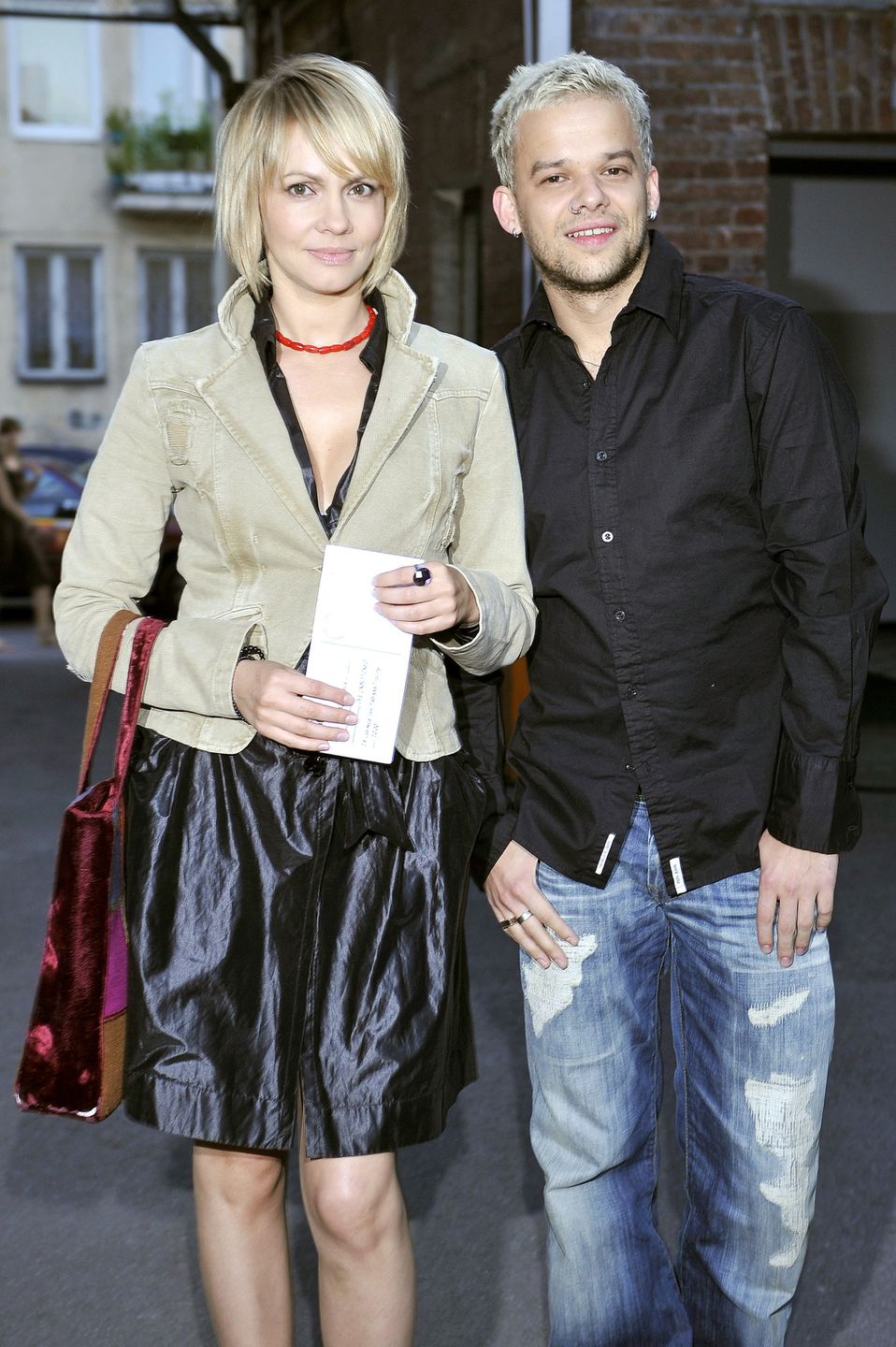 Weronika Marczuk i Michał Piróg w 2008 roku