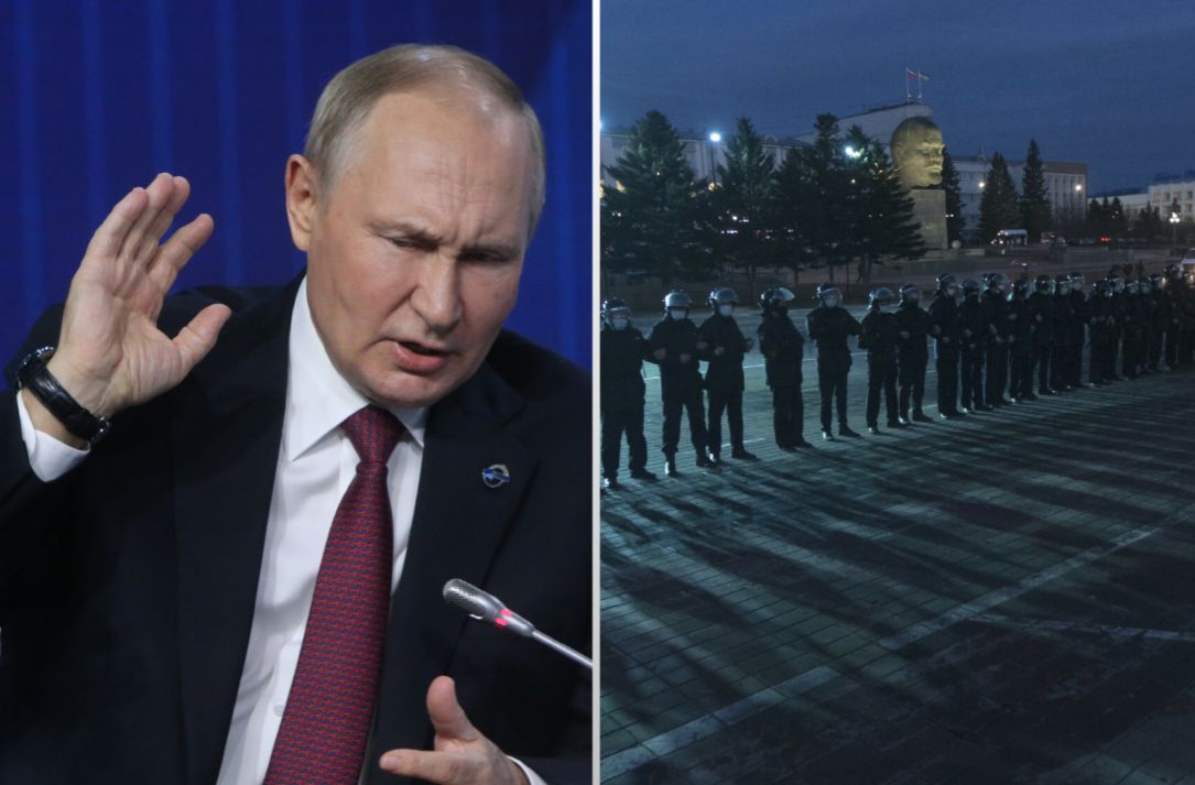 Po przemówieniu Putina władze w jedną noc wcieliły do wojska 5 tysięcy mężczyzn