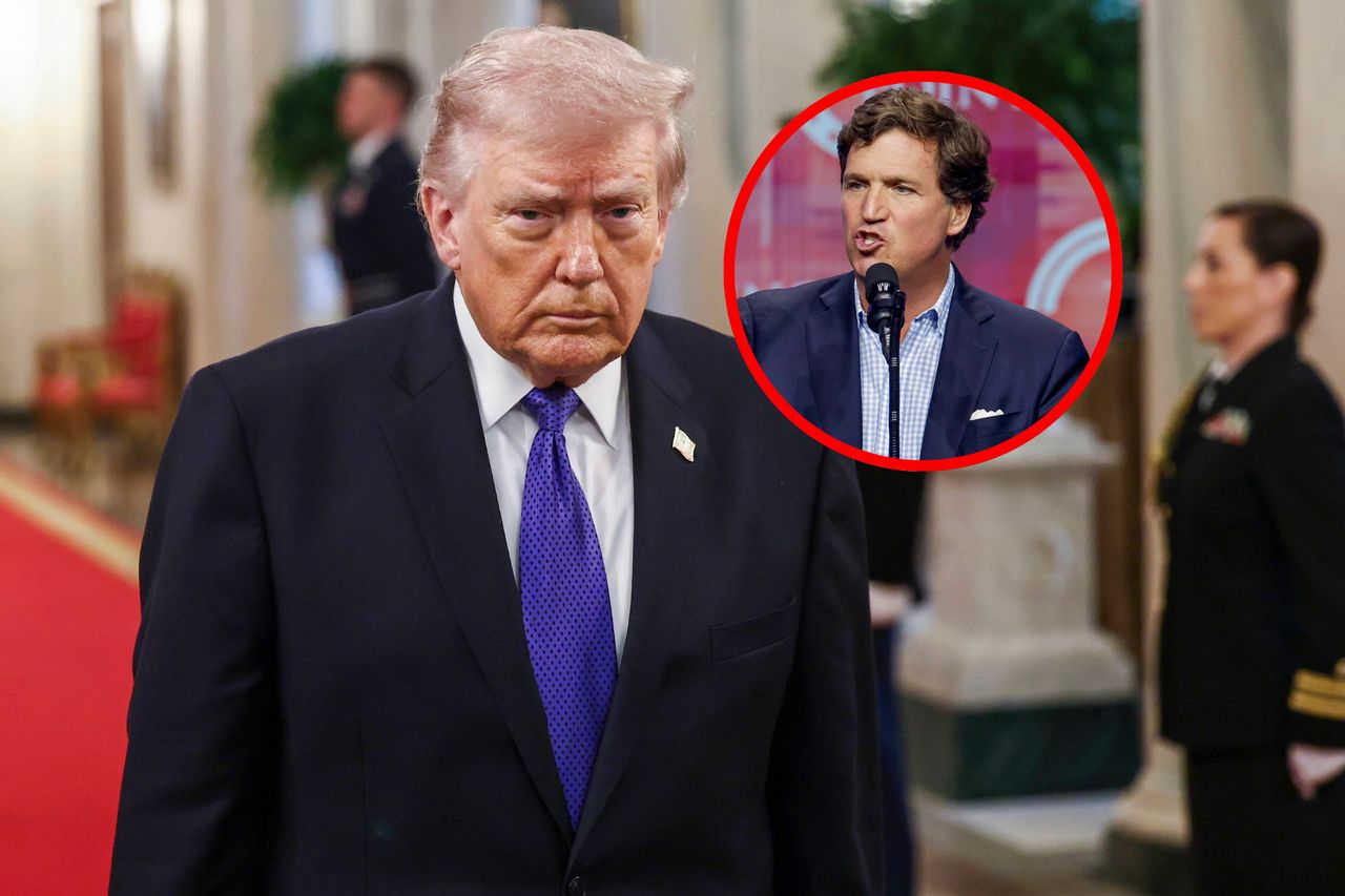 Tucker Carlson skrytykował atak na Iran. Ostra reakcja Trumpa