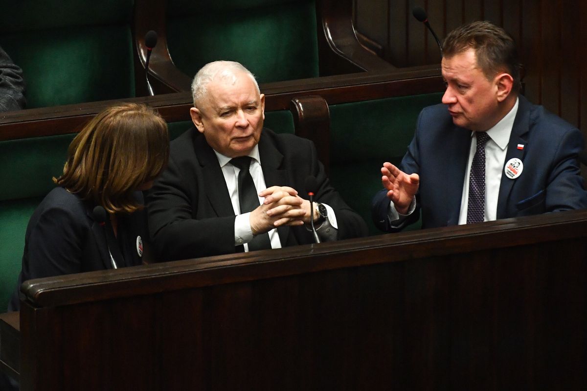 Kaczyński skomentował zatrzymanie Wawrzyka