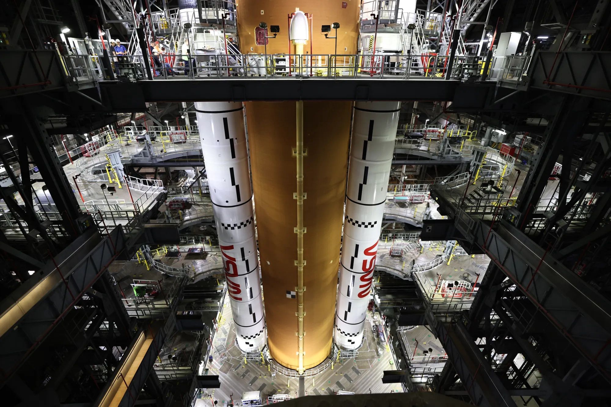 System rakietowy SLS, który ma zabrać astronautów na Księżyc
