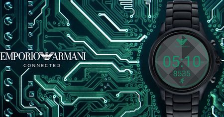 Smartwatch od Armaniego