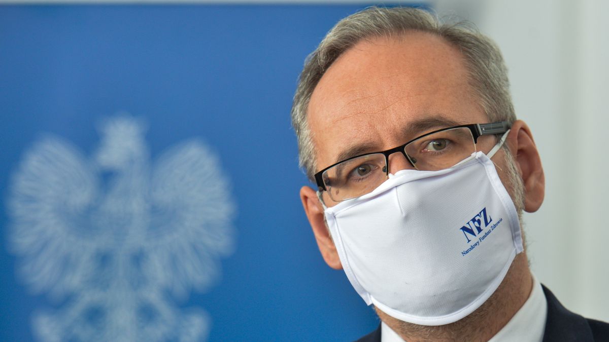 Press conference with the President of the National Health Fund (Polish: Narodowy Fundusz Zdrowia - NFZ), Adam Niedzielski, and opening of the new facilities, at the Customer Service Center in the regional National Health Fund office in Krakow.On  July 8, 2020, in Krakow, Lesser Poland Voivodeship, Poland. (Photo by Artur Widak/NurPhoto via Getty Images)