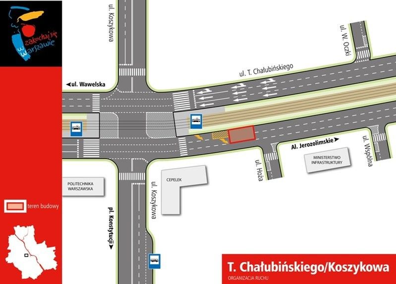 Remont torów na Pradze i utrudnienia w centrum [INFOGRAFIKA]