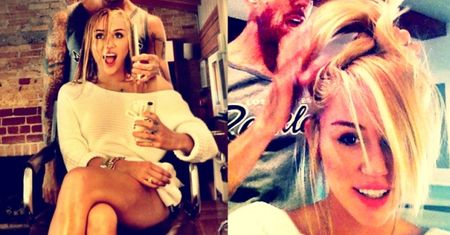 Miley Cyrus u fryzjera (FOTO)