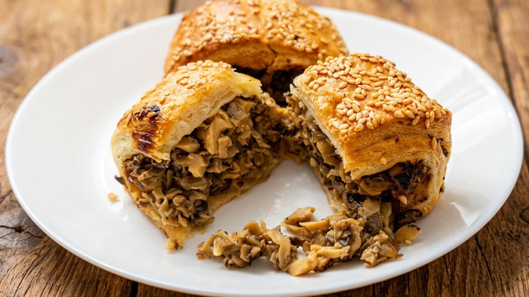 Paszteciki z pieczarkami