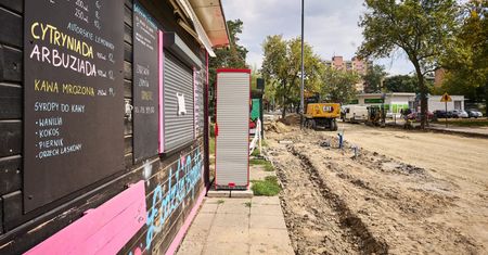 Zamknęła lokal z zapiekankami. Remont drogi odciął ją od klientów