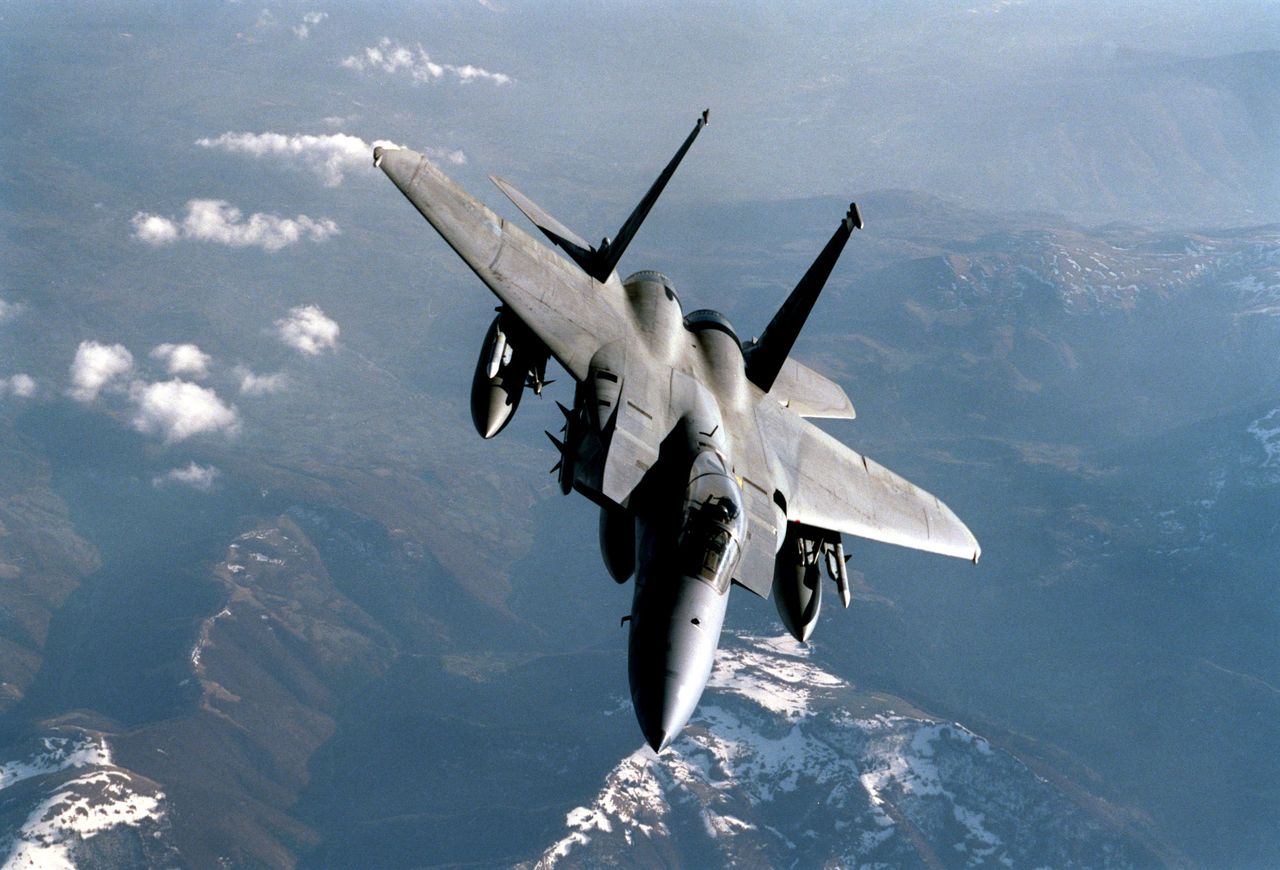 Samolot F-15C - wariant F-15 przeznaczony do walki w powietrzu