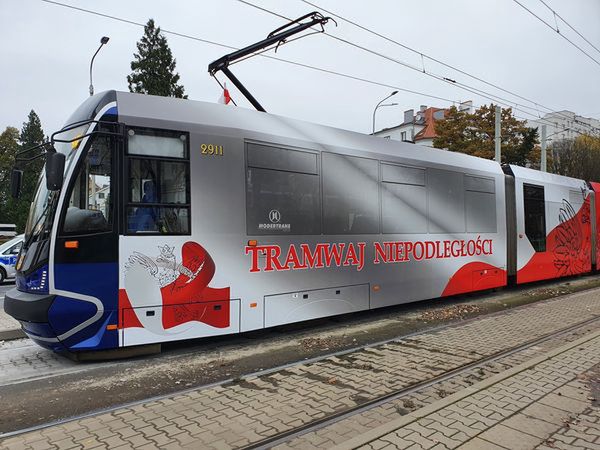 Wrocław. Tramwaj Niepodległości. Do wiadomego przystanku