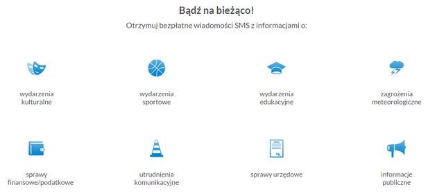 Twoje Miasto SMS info